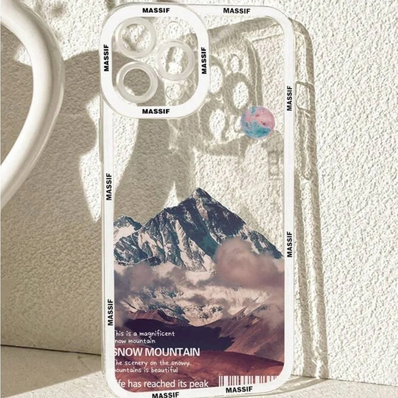⚠️Clearance iPhone 14 Pro/Pro Max Trendy Mountain Phone Case🏔️ - Picture 4 of 4
